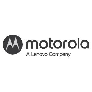Motorola logo svartvit